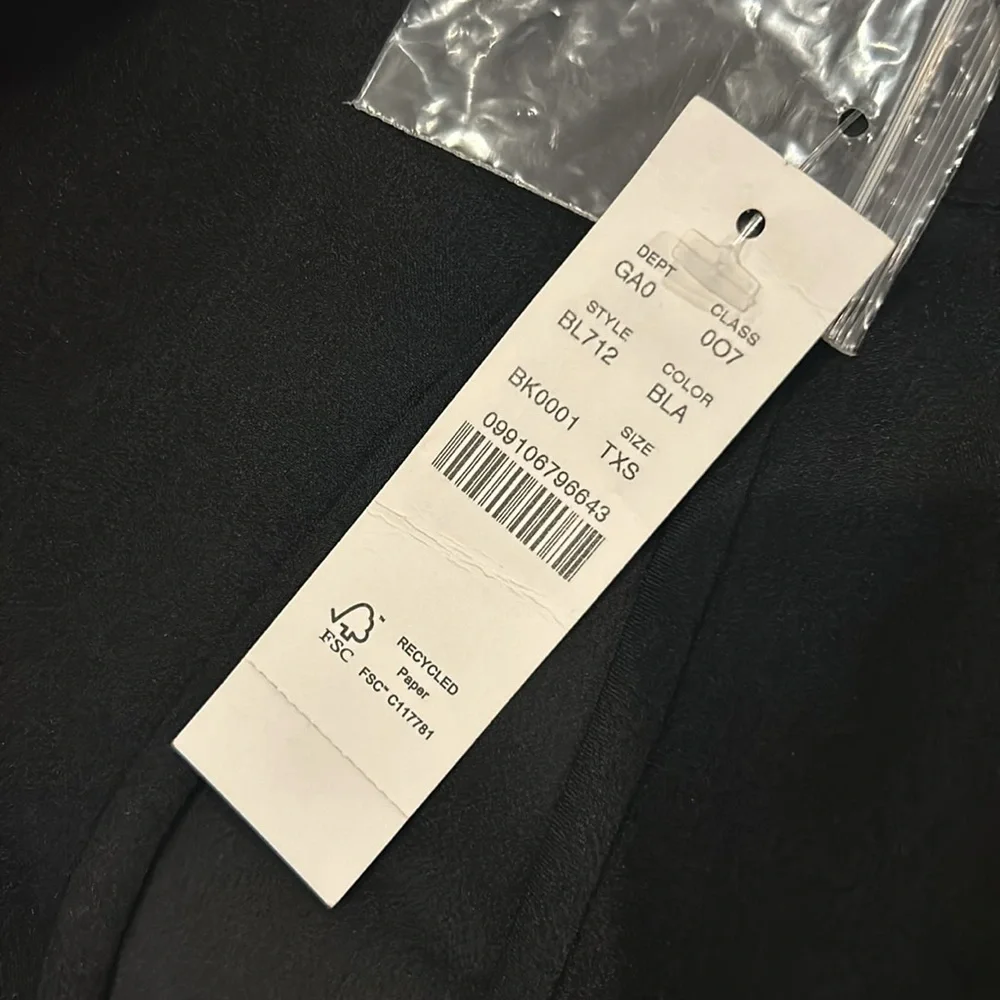 NWT J.Crew Puff Sleeve Satin Back Crepe Top